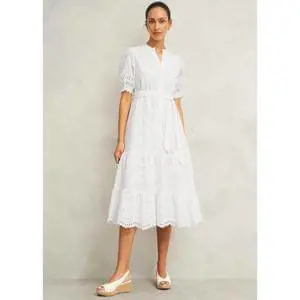 Hobbs Rosanna Broderie Dress